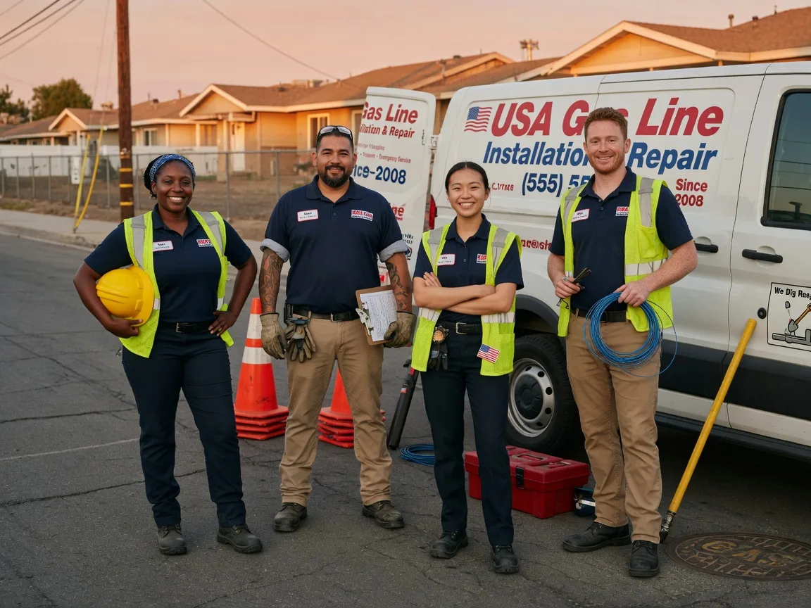 Gas Line Installation company in Bovina, TX